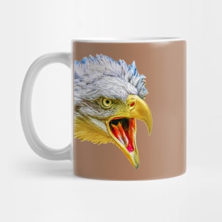 Bald Eagle scream Mug